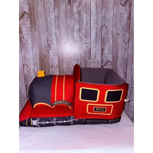 Harry Potter Build-A-Bear Hogwarts Express Train Bed Plush Red & Black - Picture 6 of 10